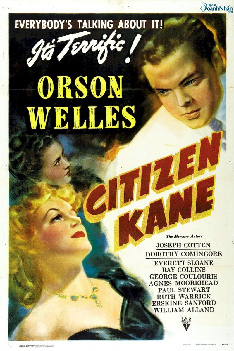 17 Bộ phim kinh điển về kinh doanh và bài học chốn thương trường Công dân Kane – Citizen Kane