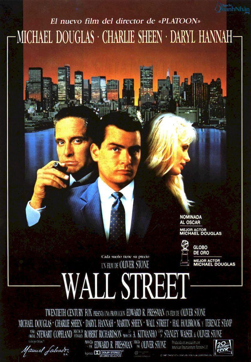 17 Bộ phim kinh điển về kinh doanh và bài học chốn thương trường Phố Wall – Wall Street (1987)