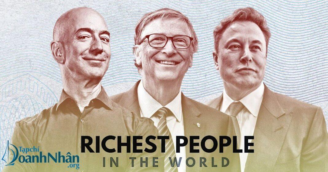 Bảng xếp hạng 10 tỷ phú giàu nhất thế giới năm 2021