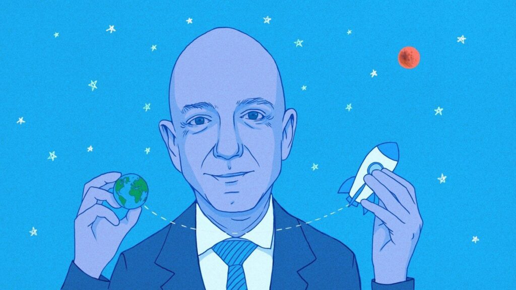 Elon Musk "nhì nhằng", Jeff Bezos bán ngay 2 tỷ USD cổ phiếu Amazon để "cứu Trái đất"