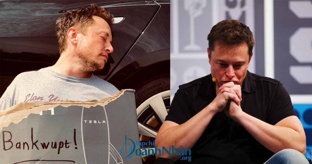 Giàu nhất thế giới với 300 tỷ USD nhưng Elon Musk từng khóc khi suýt phá sản năm 2008
