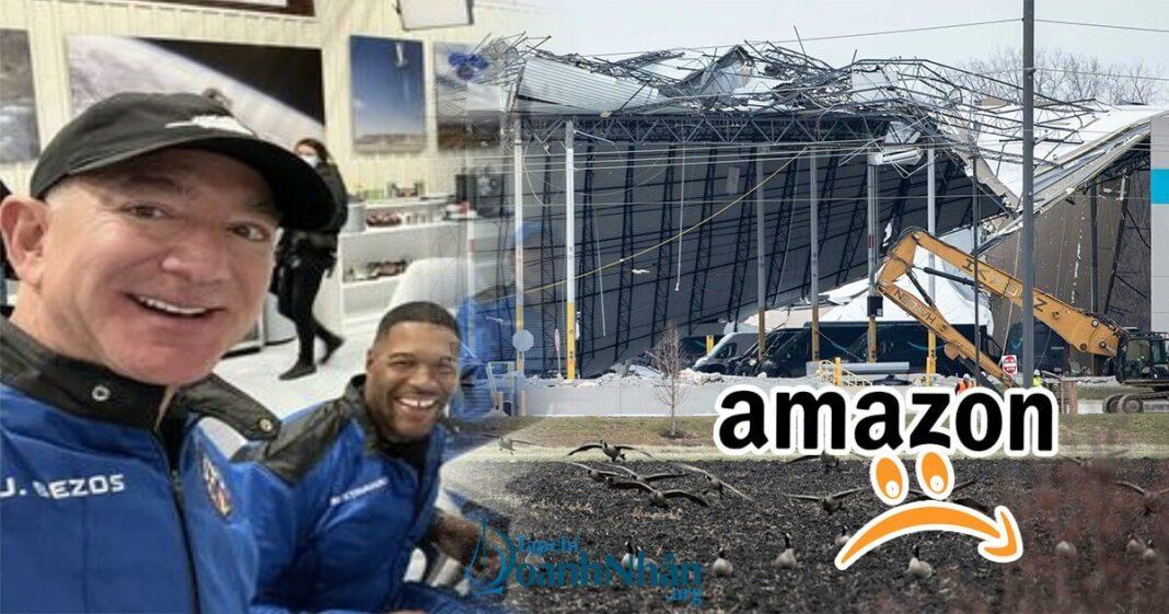 Jeff Bezos cười phản cảm khi 6 nhân viên Amazon vừa thiệt mạng do sập nhà kho