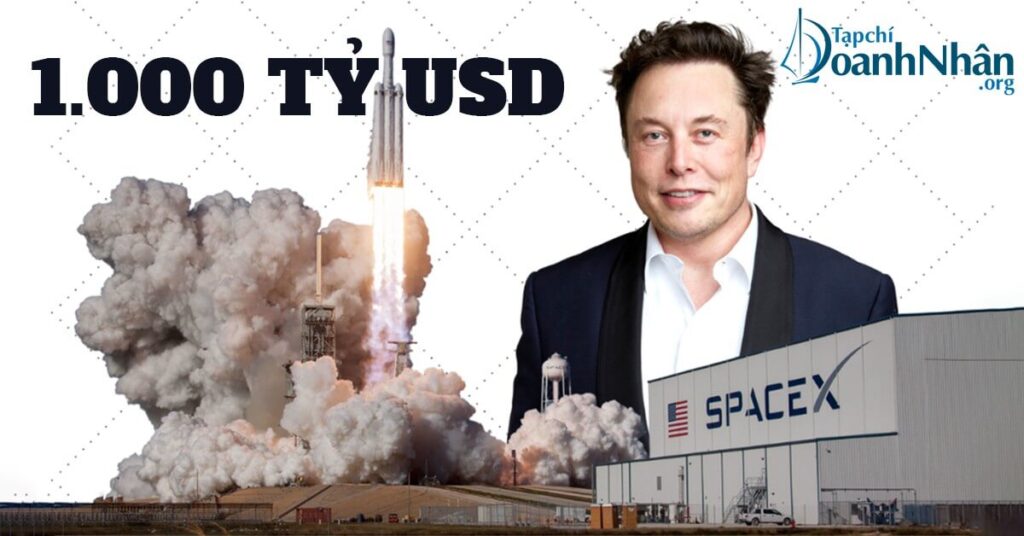 Không chỉ 241 tỷ USD, Elon Musk có thể sở hữu 1000 tỷ USD nhờ SpaceX