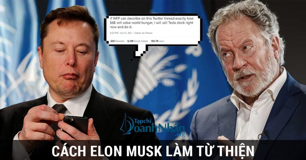 Làm từ thiện như Elon Musk: Âm thầm tặng 6 tỷ USD, không gửi qua Liên Hợp Quốc