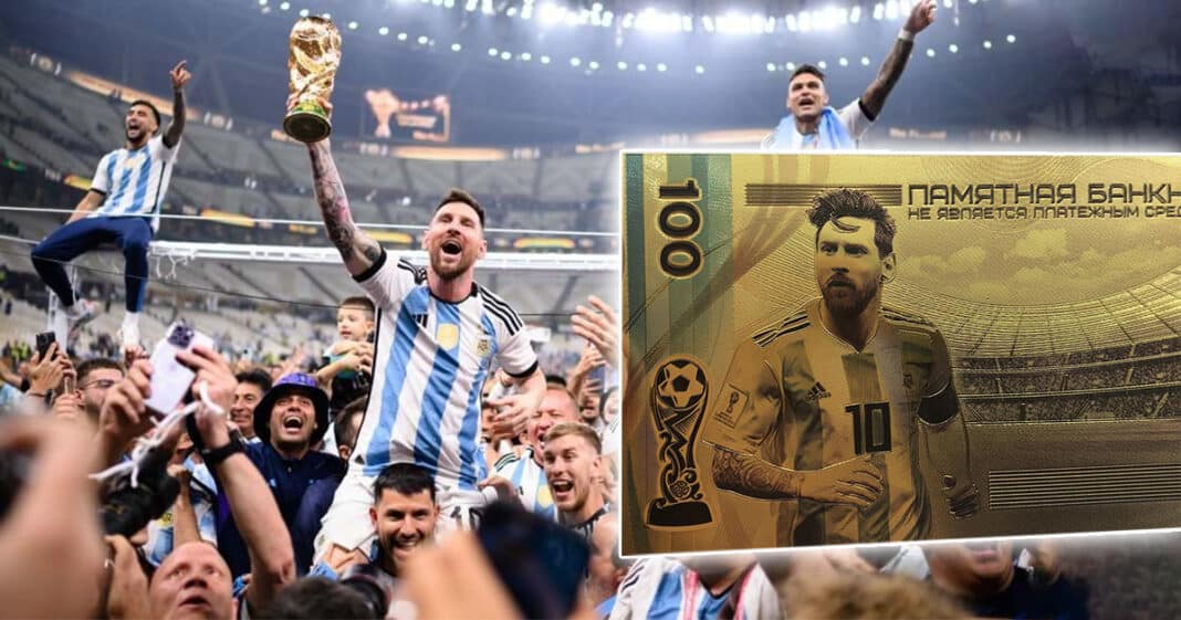 Lionel Messi có thể xuất hiện trên tờ tiền của Argentina: Kinh tế Argentina có cần một cúp vàng World Cup?