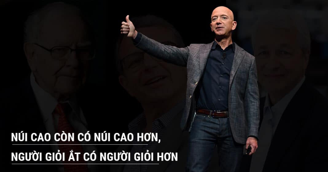 Người giàu nhất hành tinh Jeff Bezos cũng phải thần tượng 3 CEO này: Núi cao còn có núi cao hơn!