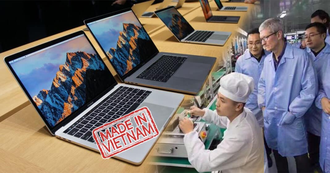 Nikkei Asia: Apple bắt đầu sản xuất MacBook tại Việt Nam vào giữa năm 2023