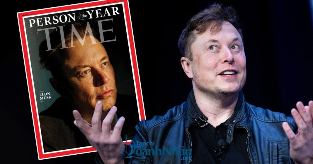 Tỷ phú Elon Musk được tạp chí Time chọn là 