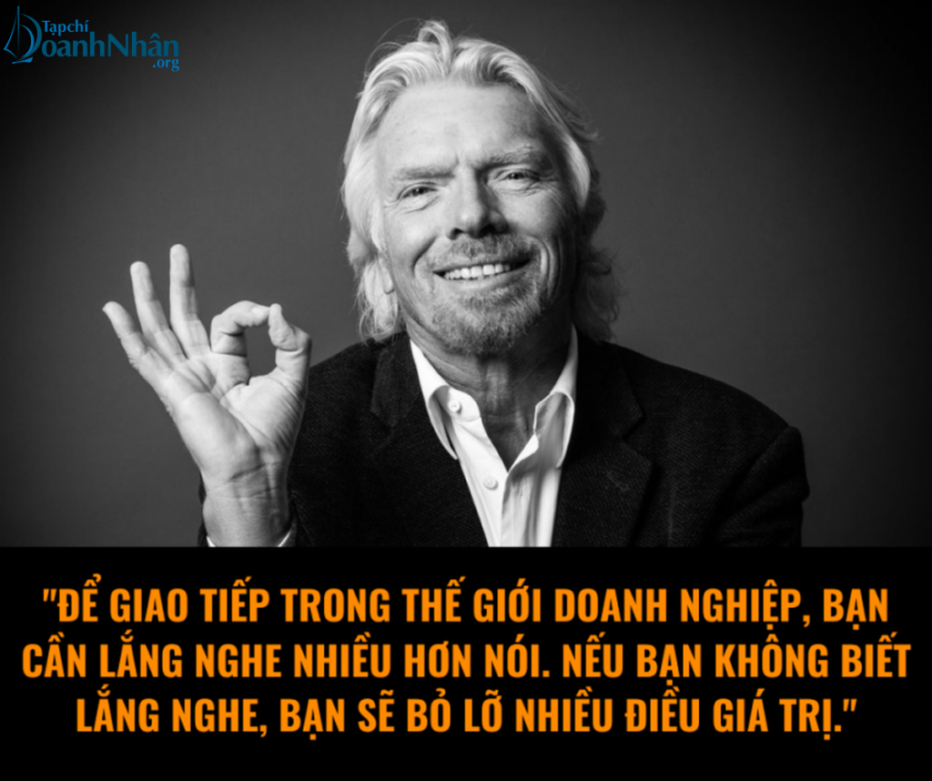 Tỷ phú Richard Branson: 5 kỹ năng chắc chắn sẽ giúp bạn trở thành một doanh nhân thành đạt