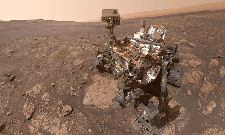 Ảnh selfie của robot NASA trên sao Hỏa