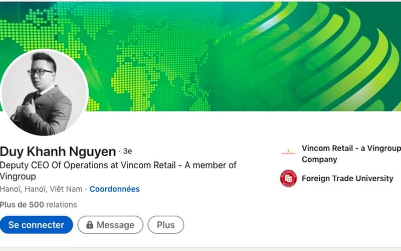 Soi Profile cực chất của tân Phó Tổng Giám đốc 9X Vincom Retail