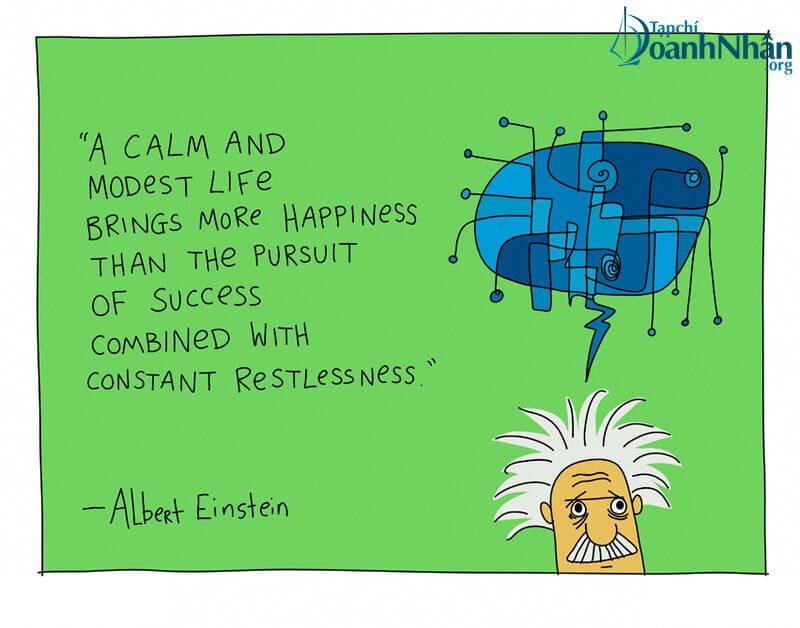 Theo thiên tài Einstein, đây chính là phương trình của sự hạnh phúc