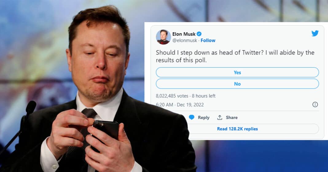 Tỷ phú Elon Musk hỏi người dùng có nên từ chức sếp Twitter hay không ngay sau khi đến Qatar xem chung kết World Cup