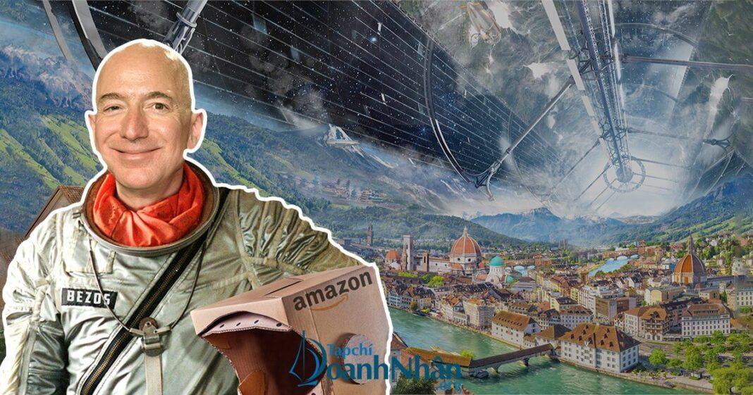 Tỷ phú Jeff Bezos: Tương lai con người sẽ sinh ra trên vũ trụ và ghé Trái Đất để du lịch