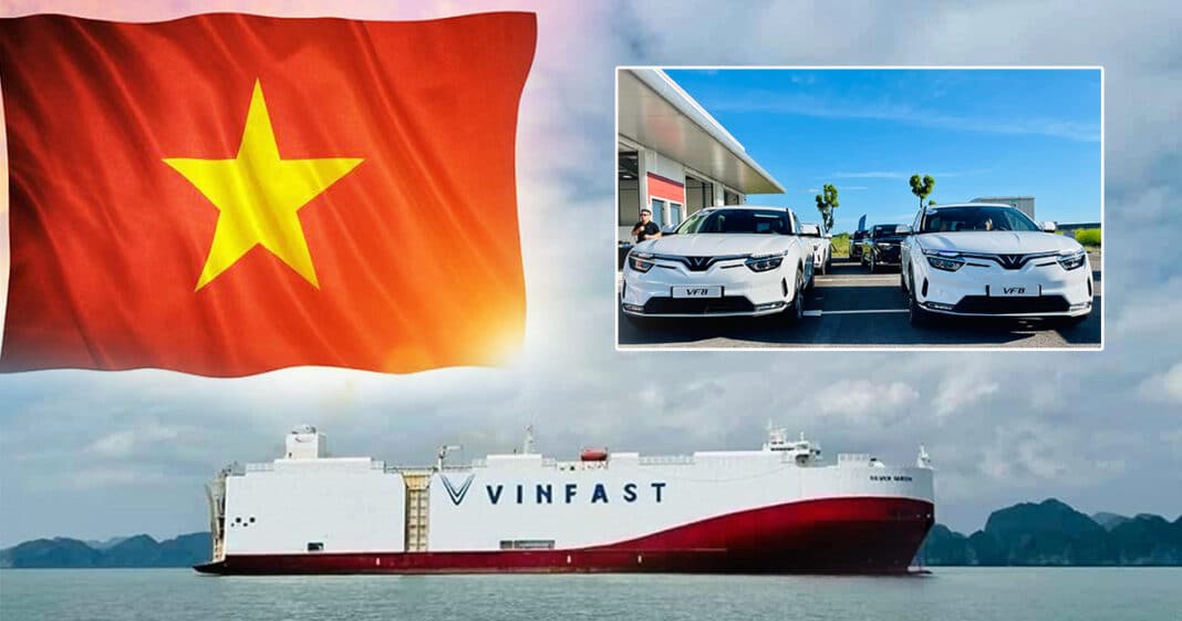VinFast sẽ xuất lô hàng xe điện đầu tiên xuất sang Mỹ từ cảng Hải Phòng vào 25/11