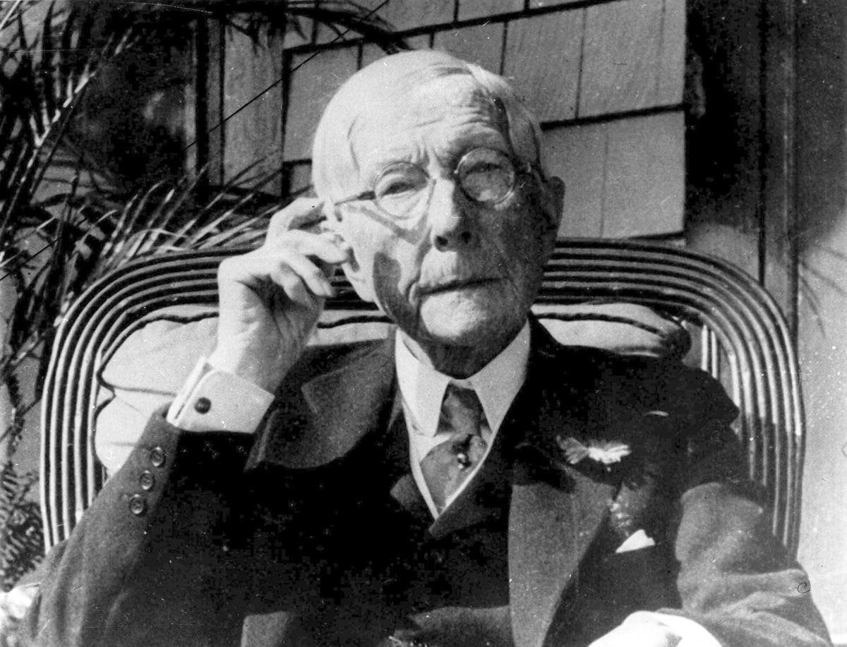 John D. Rockefeller lan tranh phong vien anh 1
