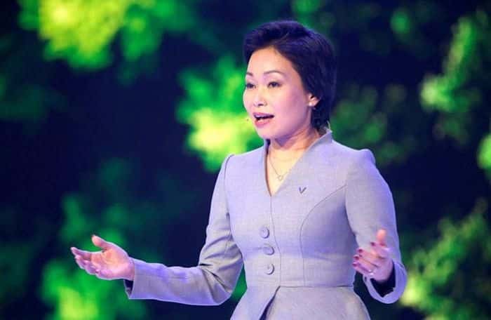  Bà Lê Thị Thu Thủy, Tổng Giám đốc VinFast toàn cầu. 