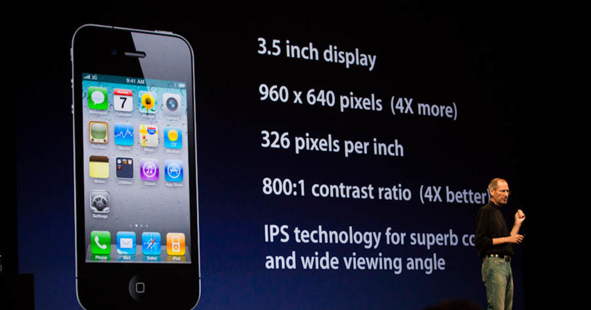Steve Jobs Debuts iPhone 4 and iOS 4 - CBS News